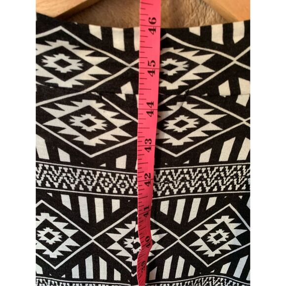 Forever 21 Womens Open Front Long Line Cardigan Size L Aztec Beachy Boho Y2K - Picture 14 of 14